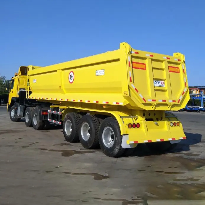 Apa karakteristik trailer semi Fuwa 3 sumbu?