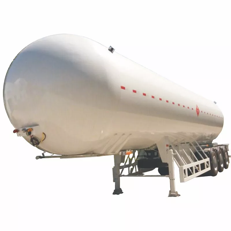 Trailer Tanker Gas Minyak Cair 50cbm 3 Gandar