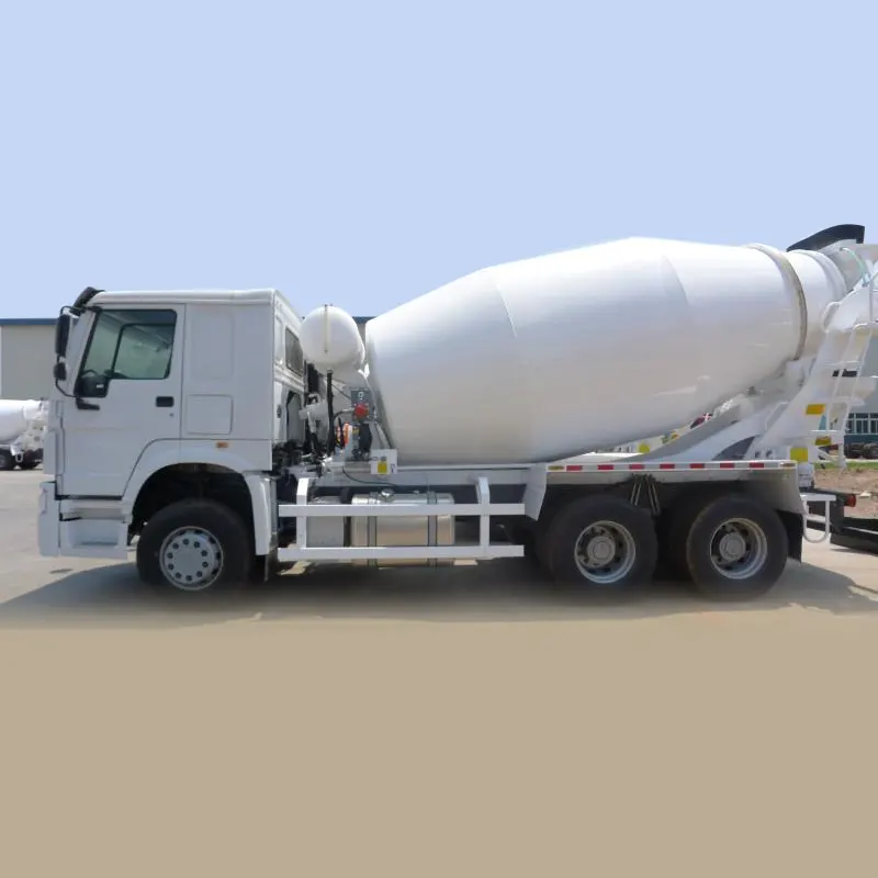 Sinotruk Howo 10-wheeler 6*4 Mixer Truck dengan 10cbm Drum Ball 380hp Euro Iv